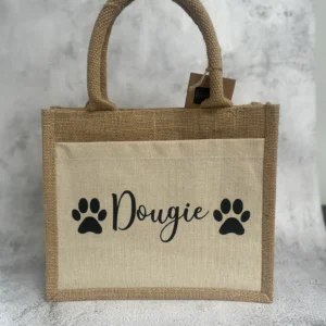 personalised dog bag