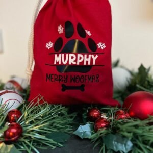 Personalised Dog Christmas Sack