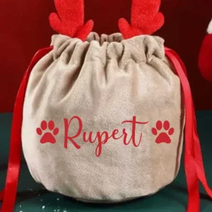 reindeer treat bag